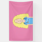 Blonde Nurse Spandoek (Verticaal)