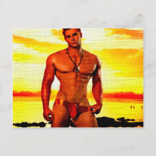 Blonde Obsessie Briefkaart