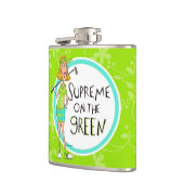 Blonde Opperste op groen Heupfles (Links)