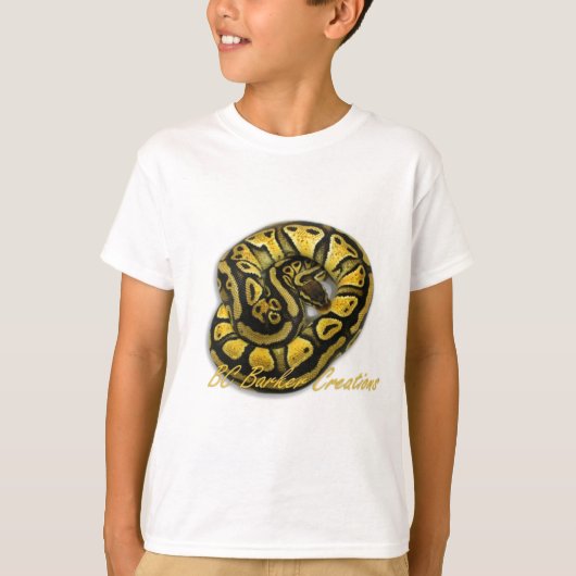 Blonde Pastel Ball Python T-shirt (Voorkant)