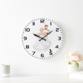 Blonde Princess and Charming Prince Fairytale Grote Klok (Huis)