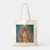 Blonde Princess Aurelie van Susan M. Epperly Tote Bag (Achterkant)