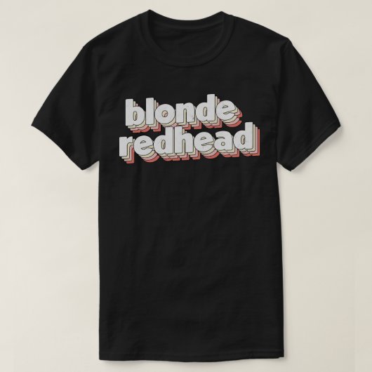 Blonde Redhead T-shirt (Design voorkant)
