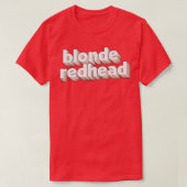 Blonde Redhead T-shirt (Design voorkant)