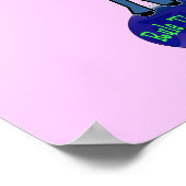 Blonde-regel in de wereld poster (Hoek)