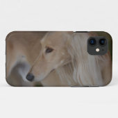 Blonde Saluki Case-Mate iPhone Case (Achterkant (horizontaal))