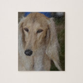 Blonde Saluki Dog Legpuzzel (Verticaal)