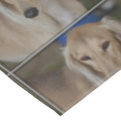 Blonde Saluki Dog Tafelkleed (Gekanteld)