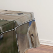 Blonde Saluki Dog Tafelkleed (Voorbeeld)