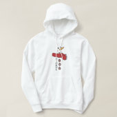 Blonde Snowman Costume Family Matching Funny Chris Hoodie (Design voorkant)