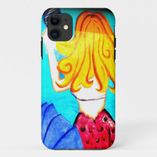 blonde telefooncel iPhone 11 hoesje