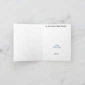 Blonde Vrouw Doctor in de Wenskaart van de spuit Kaart (Binnen)