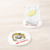 Blonde Vrouw Gusta Comic Rage Face Meme Zandsteen Onderzetter (Zijkant)