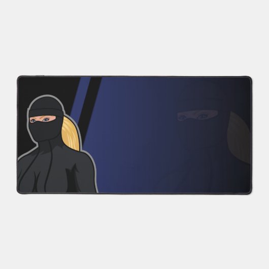 Blonde Woman Desk Pad (Voorkant)