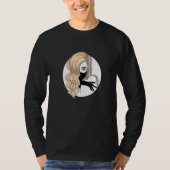Blonde Woman Feminist Vrouw Beauful Blondie Hai T-shirt (Voorkant)
