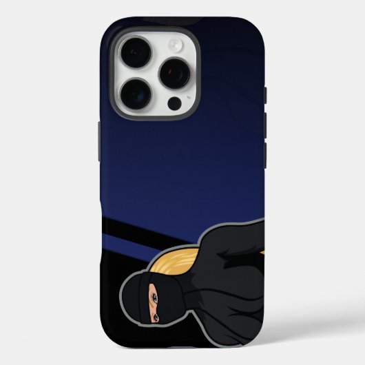 Blonde Woman iPhone 16 Pro - Though Case (Achterkant)