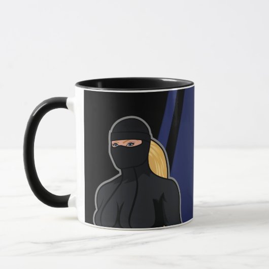 Blonde Woman Mug Mok (Links)