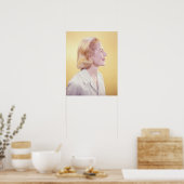 Blonde Woman Poster (Keuken)