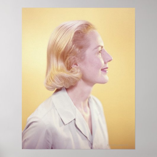 Blonde Woman Poster (Voorkant)