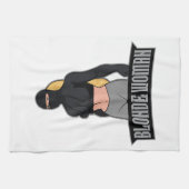 Blonde Woman Tea Towel Theedoek (Horizontaal)