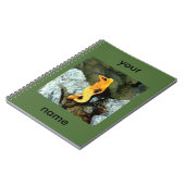 blonde zeegaas notitieboek (Linkerzijde)