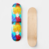 blonde zeemaidskateboard skateboard (Voorkant)