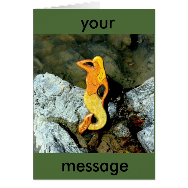 blonde zeemeermin (Voorkant)