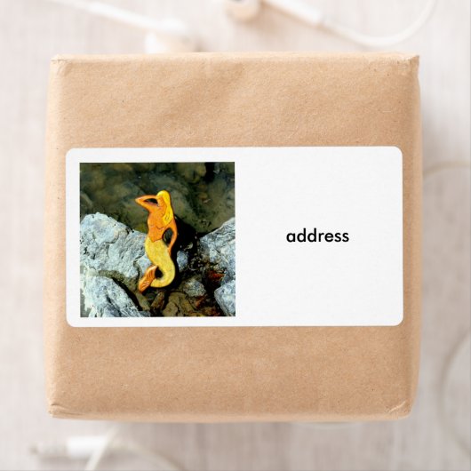 blonde zeemeermin etiket (Insitu)