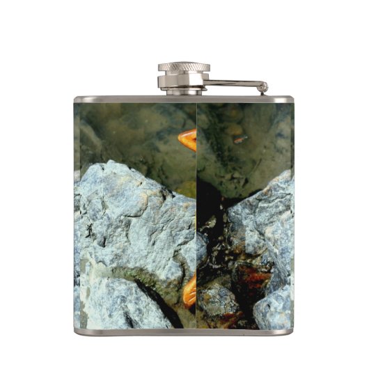 blonde zeemeermin heupfles (Achterkant)