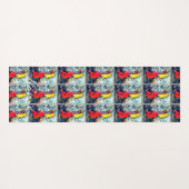 Blonde zeemeermin met rode staart Thunder_Cove Yogamat (Achterkant (horizontaal))