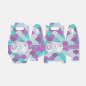 Blonde zeemeermin Verjaardag Baby shower Dank u Bedankdoosjes (Uitgevouwen)