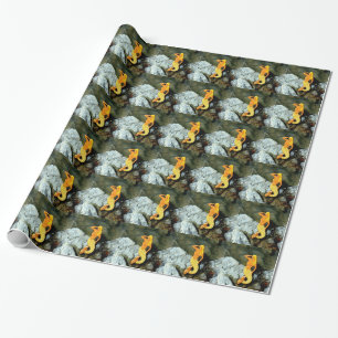 blonde zeemeerminnen cadeaupapier