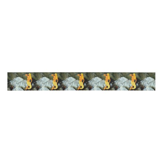 blonde zeemeerminnen grosgrain lint (Voorkant)