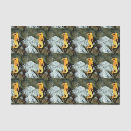 blonde zeemeerminnen tissuepapier (Voorkant)