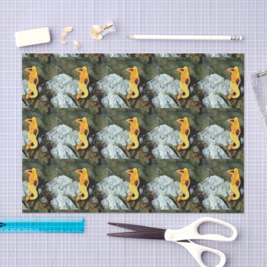 blonde zeemeerminnen tissuepapier (Craft)