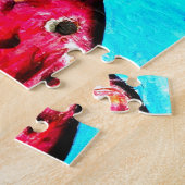 blonde zeemeervis puzzel (Zijkant)