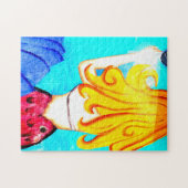 blonde zeemeervis puzzel (Horizontaal)