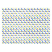 Blonde zwemmermaïd meisje Paarse tail Zee oceaan Tafelkleed (Voorkant (Horizontaal))