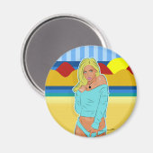 blondes have more fun magneet (Voorkant / Achterkant)