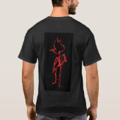 Blondes zijn opgemerkt, maar redhead is nooit forg t-shirt (Achterkant)