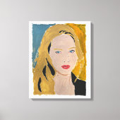 Blondie Canvas Afdruk (Voorkant)