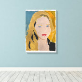 Blondie Canvas Afdruk (Insitu (Houten vloer))
