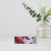 "Blondie & I" Mini Visitekaartje (Staand voorkant)