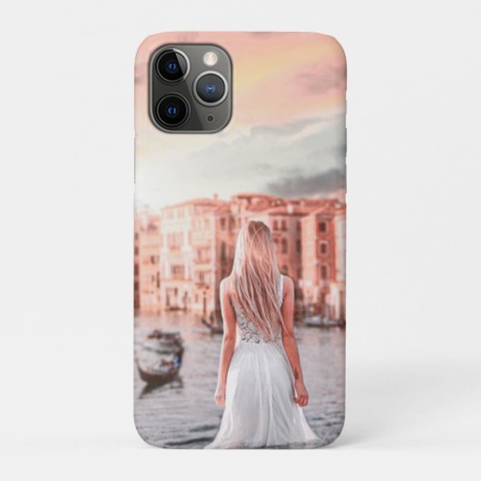 Blondie in Romantic Venetië Case-Mate iPhone Case (Achterkant)