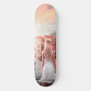 Blondie in Romantic Venetië Persoonlijk Skateboard