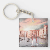 Blondie in Romantic Venetië Sleutelhanger (voorkant)