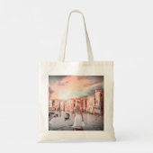 Blondie in Romantic Venetië Tote Bag (Achterkant)