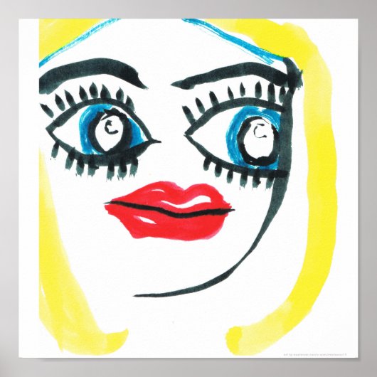 Blondie Print (Voorkant)