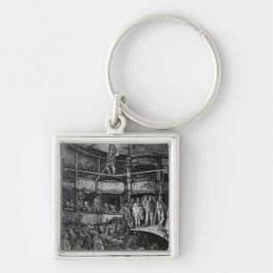 Blondin op Shoreditch Sleutelhanger