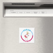 Blondine Clean Dirty Magnet voor vaatwasser (Insitu (Vaatwasser))